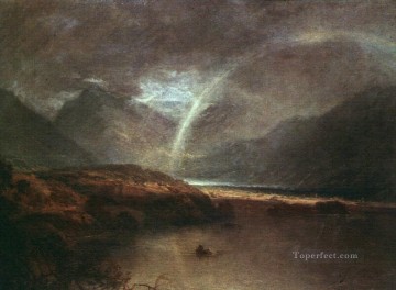 Turner Painting - Lago Buttermere Una Ducha Romántico Turner
